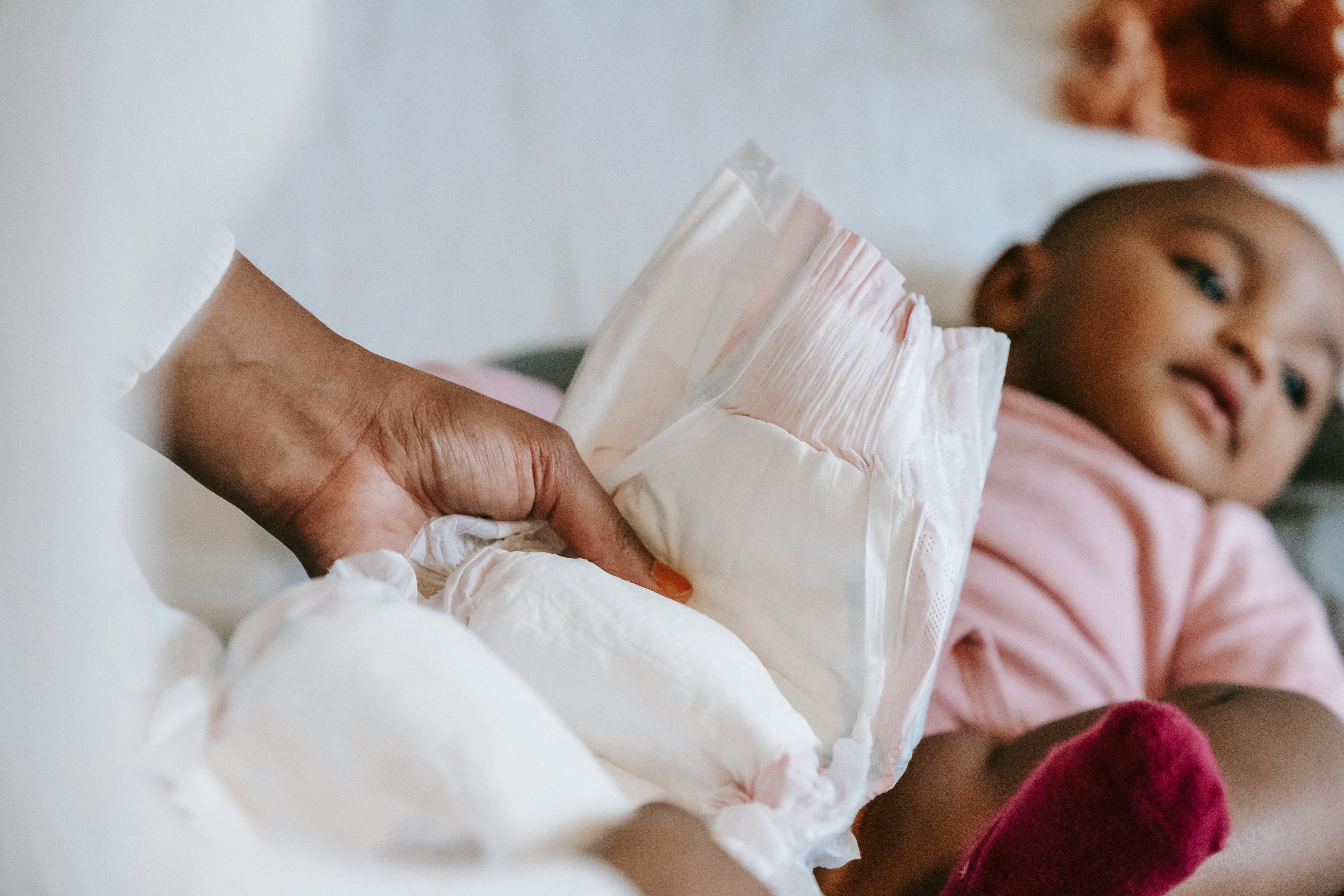 A stack of premium wholesale nappies